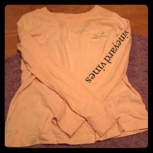 Vineyard vines pink long sleeves